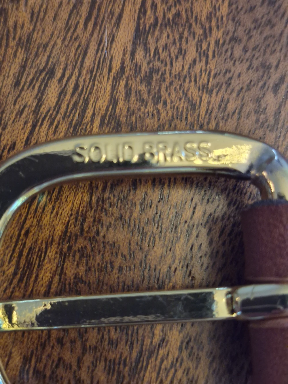 Men's Gamecocks  Ribbon Belt with Team Logo Accent Size 32 Leather Trim